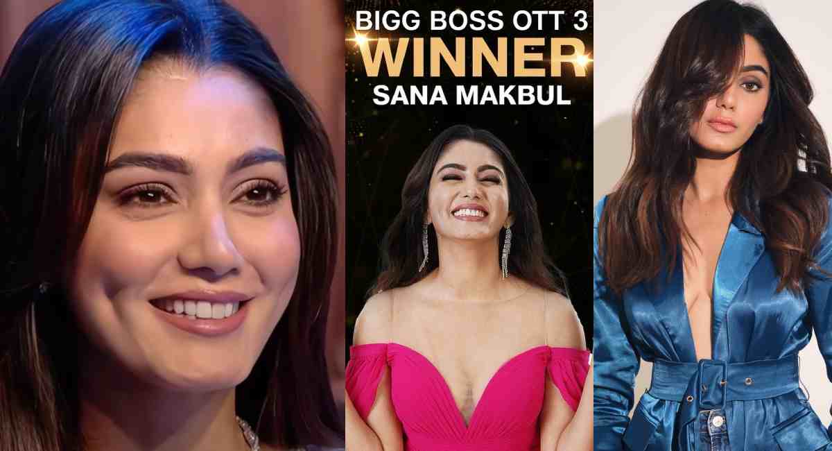 Sana Makbul Divasana Wins BB OTT 3 Trophy Amidst High-Voltage Drama