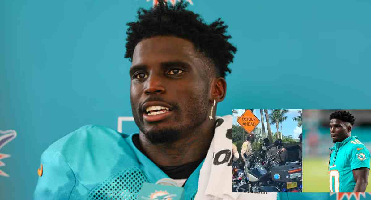 Tyreek Hill Briefly Detained by Police Before Miami Dolphins Season Opener Against Jaguars