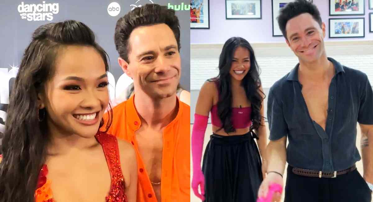 Sasha Flirty Comment to Jenn Tran Sparks DWTS Romance Buzz