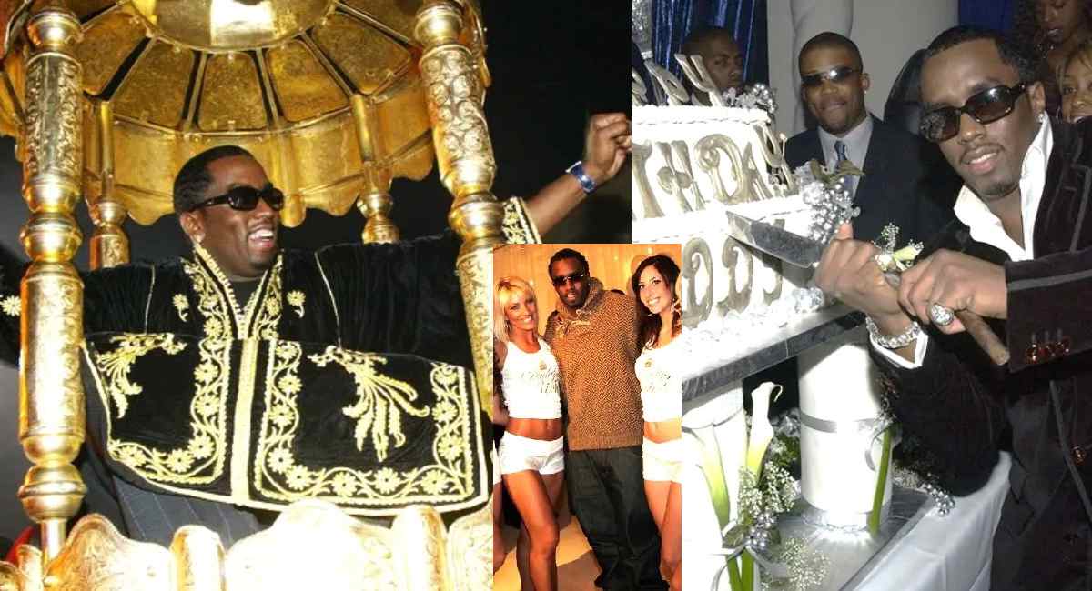 Diddy Epic Birthday Bashes Celebs Wild Themes and Huge Cakes