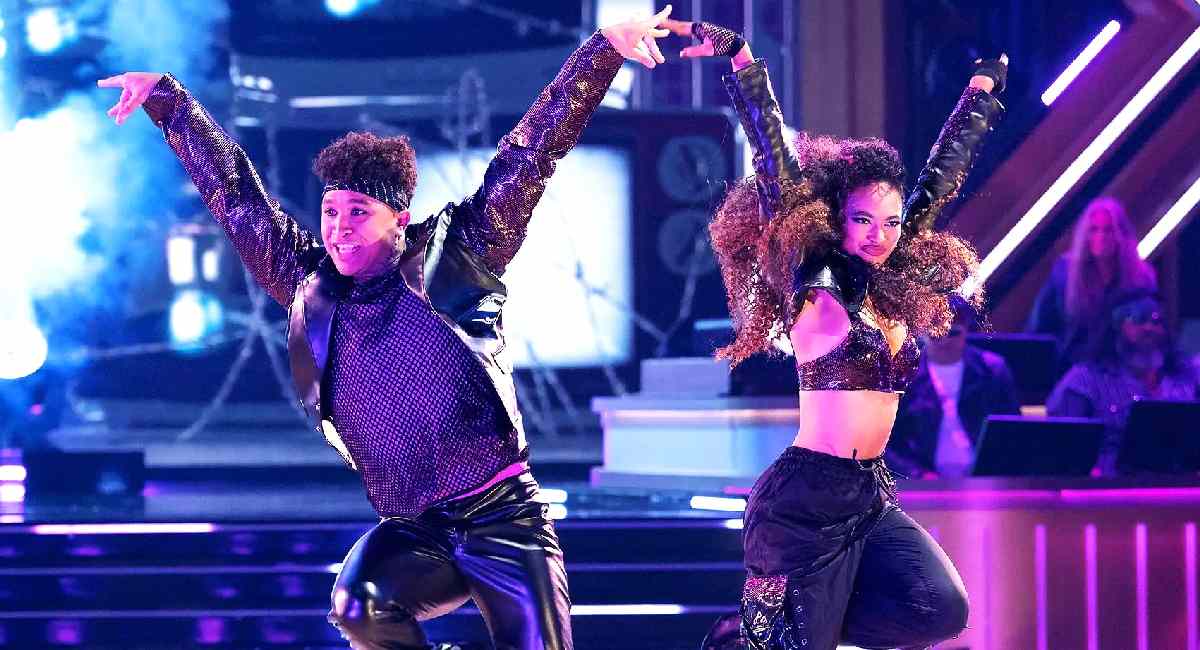 Chandler Kinney Rocks DWTS Hair Metal Night with Energetic Jive