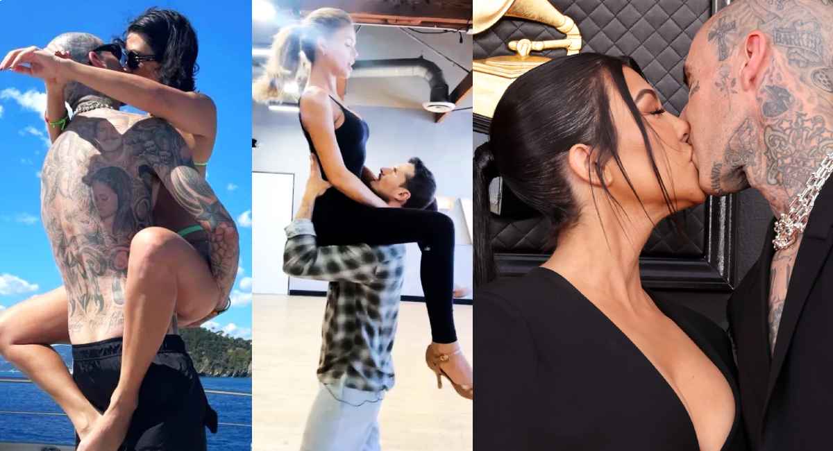 DWTS Brooks Nader and Gleb PDA Sparks New Travis and Kourtney Comparisons