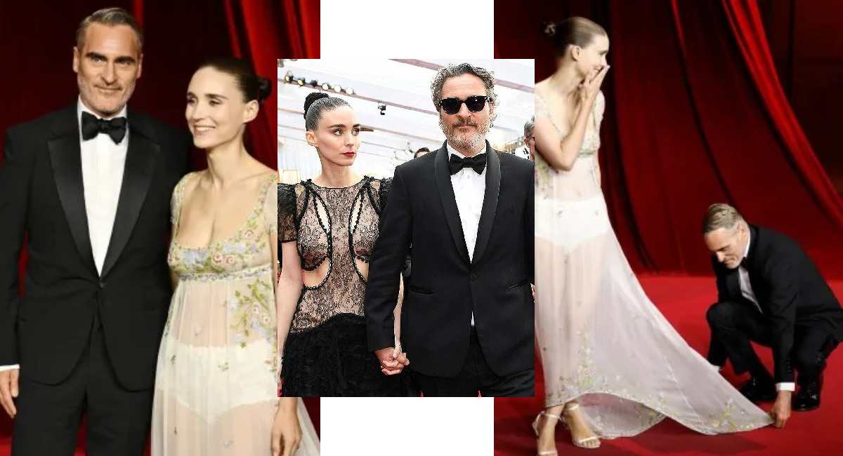 Joaquin Phoenix Refers to Rooney Mara as Wife