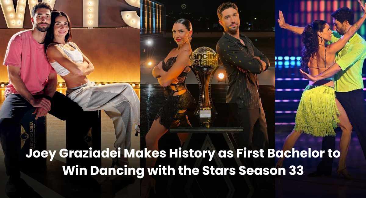 Joey Graziadei Wins DWTS Season 33 with Jenna Johnson