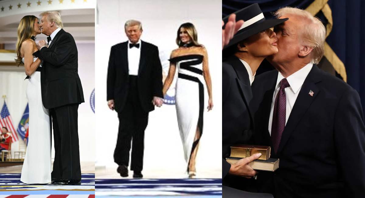 Melania Trump’s Elegant Yet Controversial Outfit