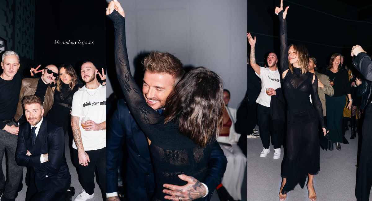 David and Victoria Beckham Sweet Dance Floor Moments