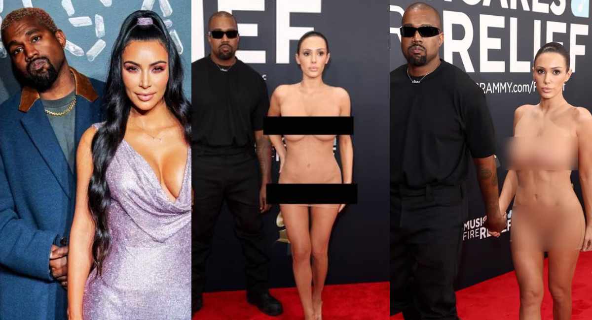 Kim Kardashian Warns Kanye West After Bianca Censori’s Shocking Grammys Stunt and Possible Legal Trouble