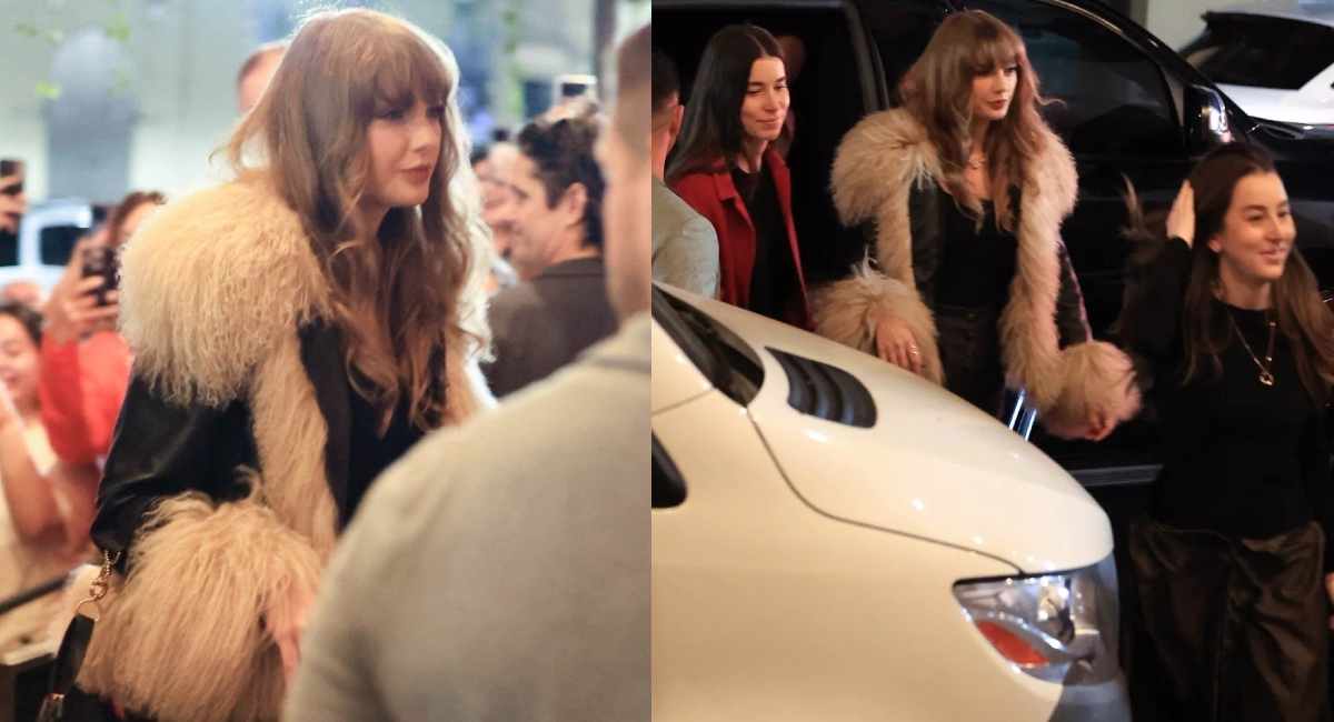 Taylor Swift Spotted Dining with Kylie Kelce & Haim Sisters