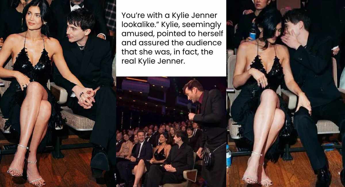 Kylie Jenner Laughs Off the Lookalike Comment