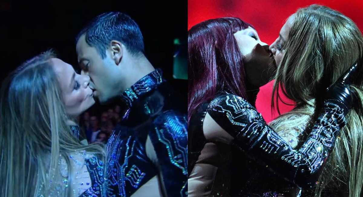 Jennifer Lopez Kisses Dancers in Steamy AMAs 2025 Opener