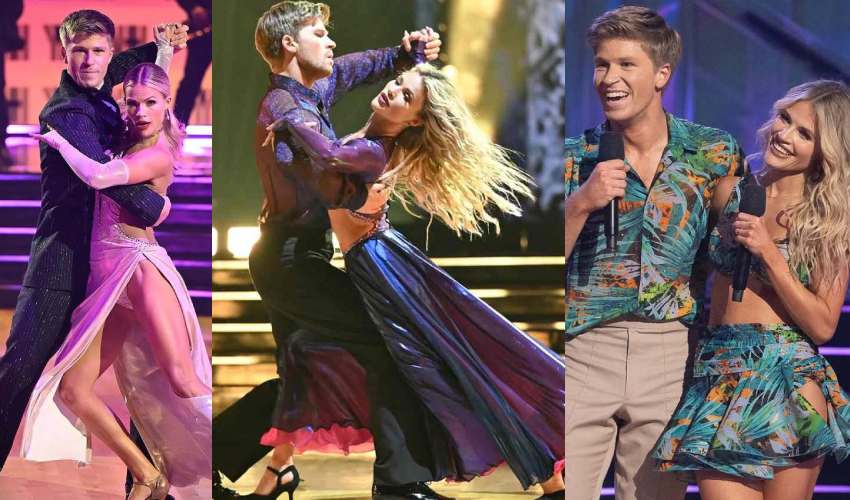 Robert Irwin and Witney Carson Score Perfect 30 on DWTS