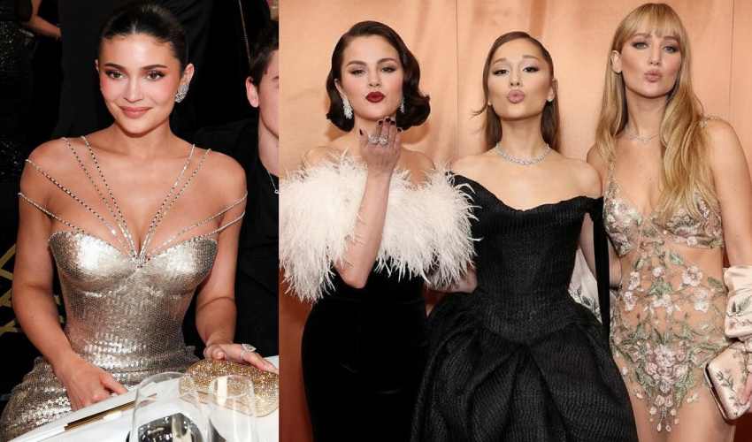 Kylie Jenner and Ariana Grande Shine at Golden Globes 2026