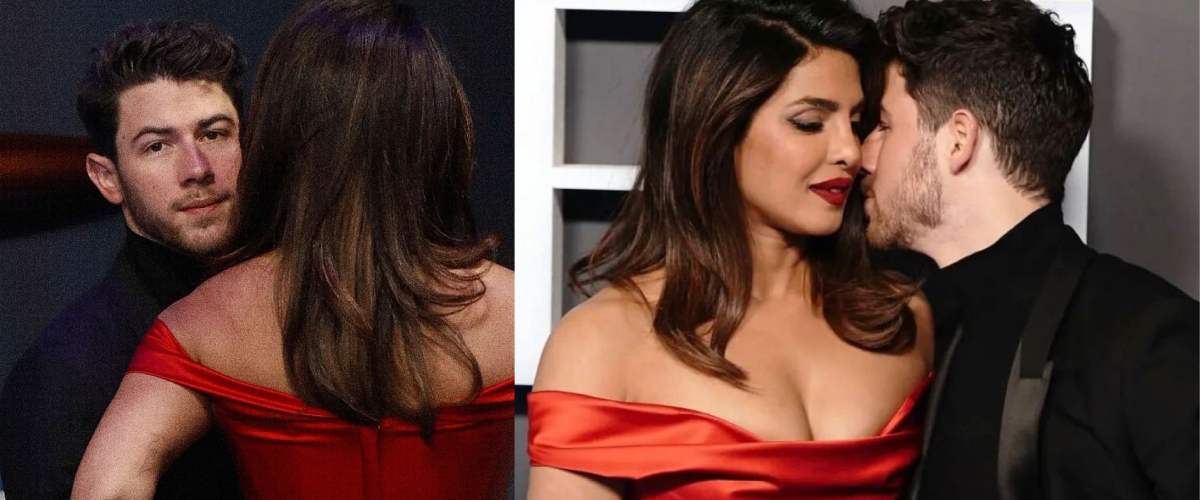 Priyanka gave killer poses with her husband