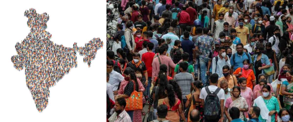 Know the population of India