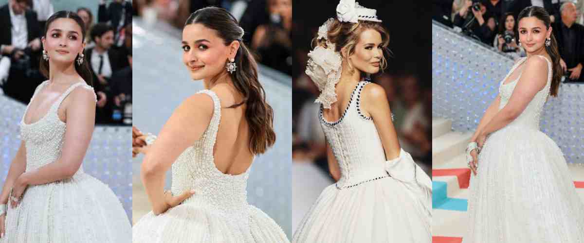 Met Gala 2023 Alia look inspired by German supermodel Claudia Schiffer