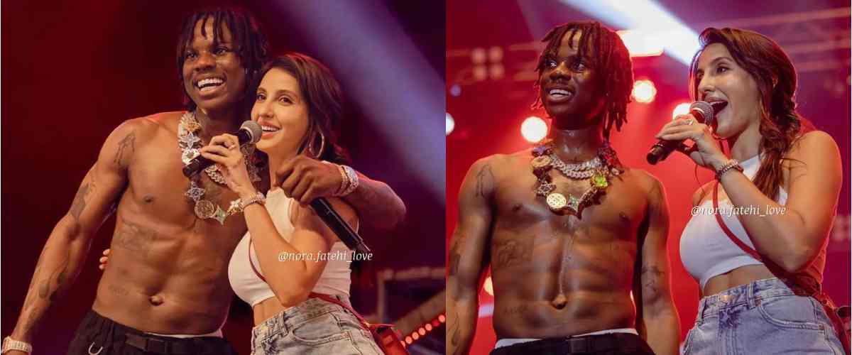 Nora Fatehi was seen dancing hard on