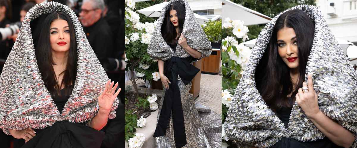 Aishwarya Rai Bachchan Hoodie Gown
