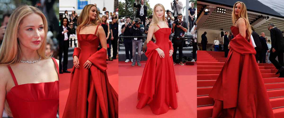 Jennifer Lawrence Shines at Cannes
