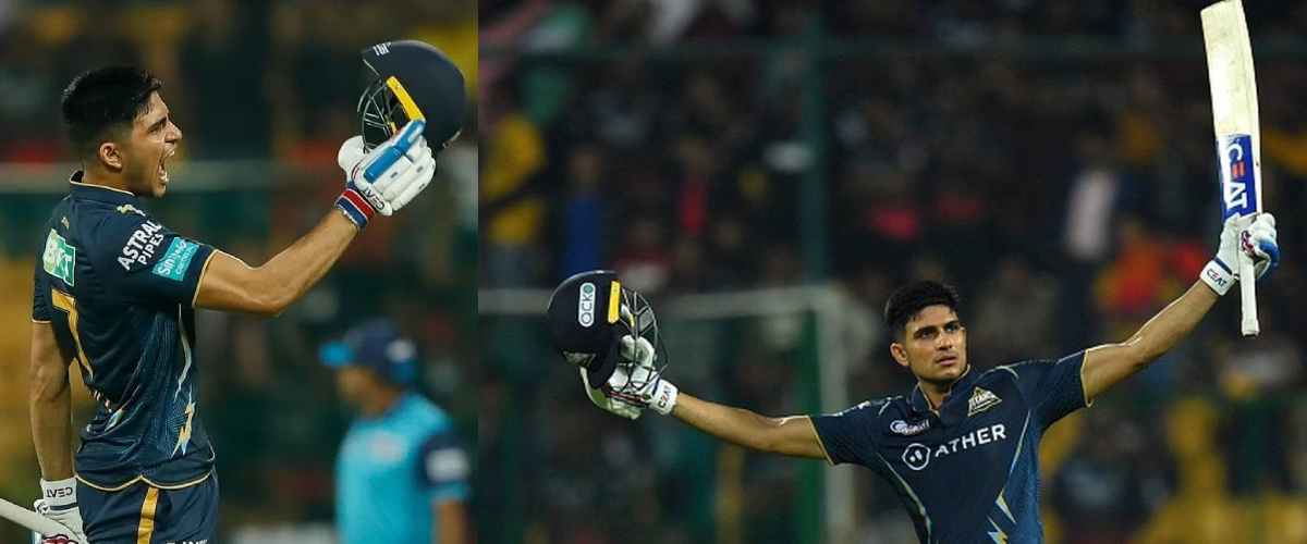 Shubman Gill played an inning of 129 runs