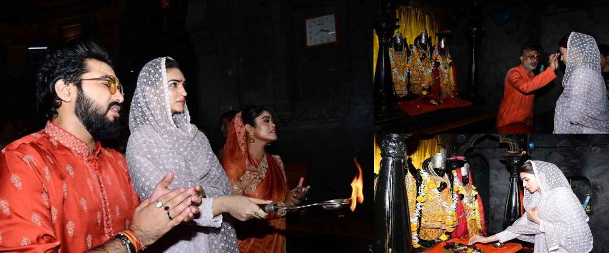 Kriti Sanon Memorable Visit to Sita Cave