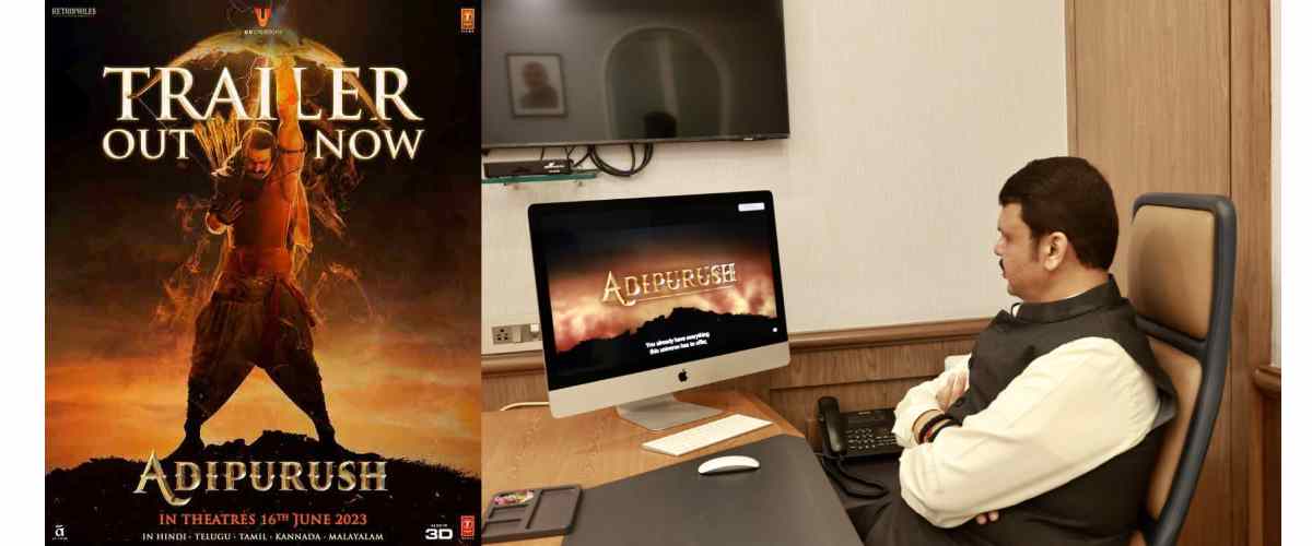 Deputy CM of Maharashtra Extends Congratulations to Adipurush Team Ahead of Release