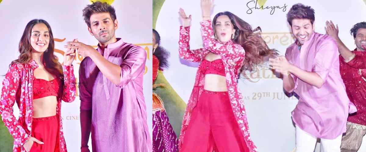 Kartik Aaryan and Kiara Advani Electrifying Dance