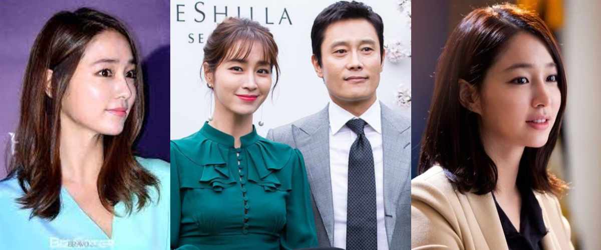 Lee Byung Hun and Lee Min Jung