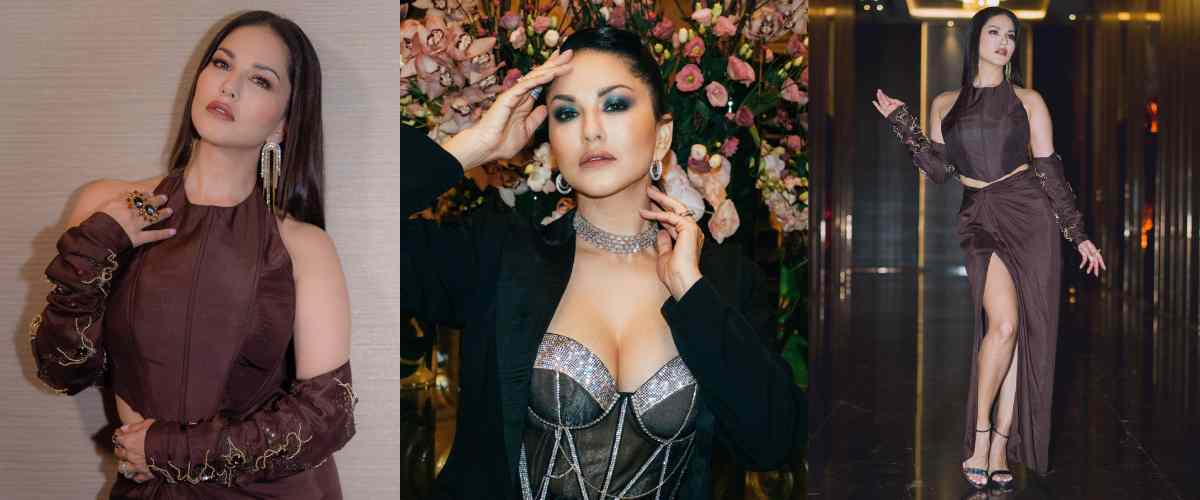 Sunny Leone Awards Night Look Sets Social Media Abuzz
