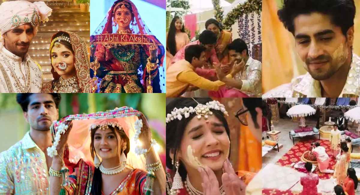 Abhimanyu and Akshara Haldi Ceremony