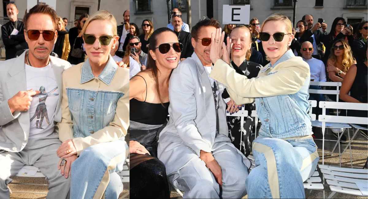 Cate Blanchett and Robert Downey