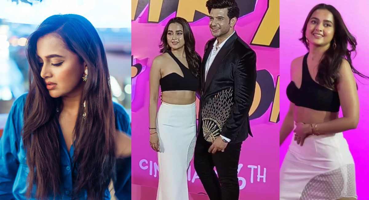 Tejasswi Prakash and Karan Kundrra Shine Together at Thank You for Coming Screening