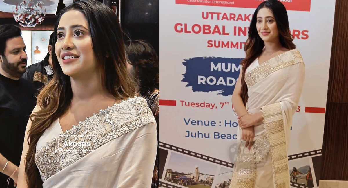 Shivangi Joshi Looks Beautiful In Saree
