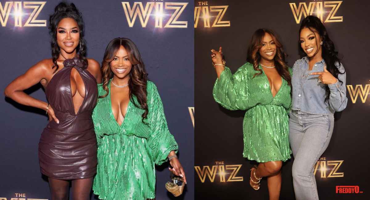 Kandi Burruss and Porsha Williams Shine Together at The Wiz Musical in Atlanta