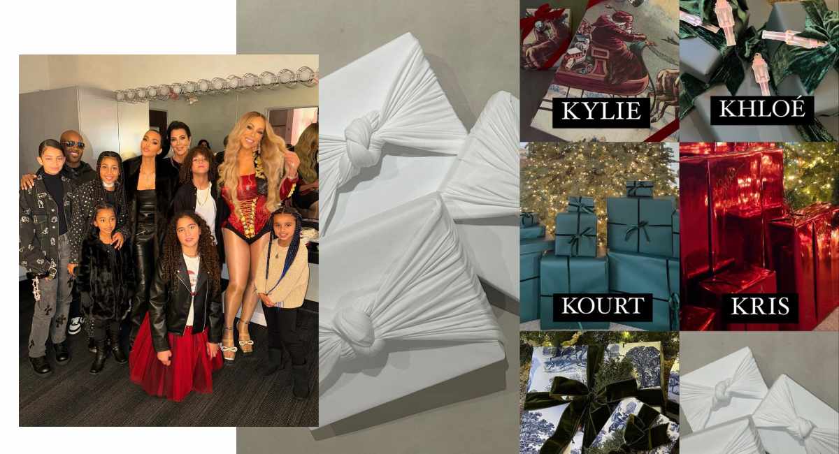 Kim Kardashian Eco-Friendly Wrapping Idea