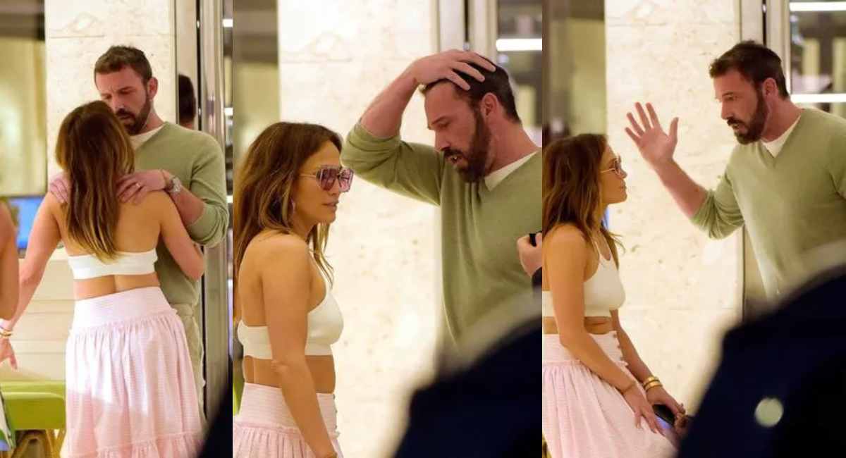 Ben Affleck Jennifer Lopez Tension St Barts