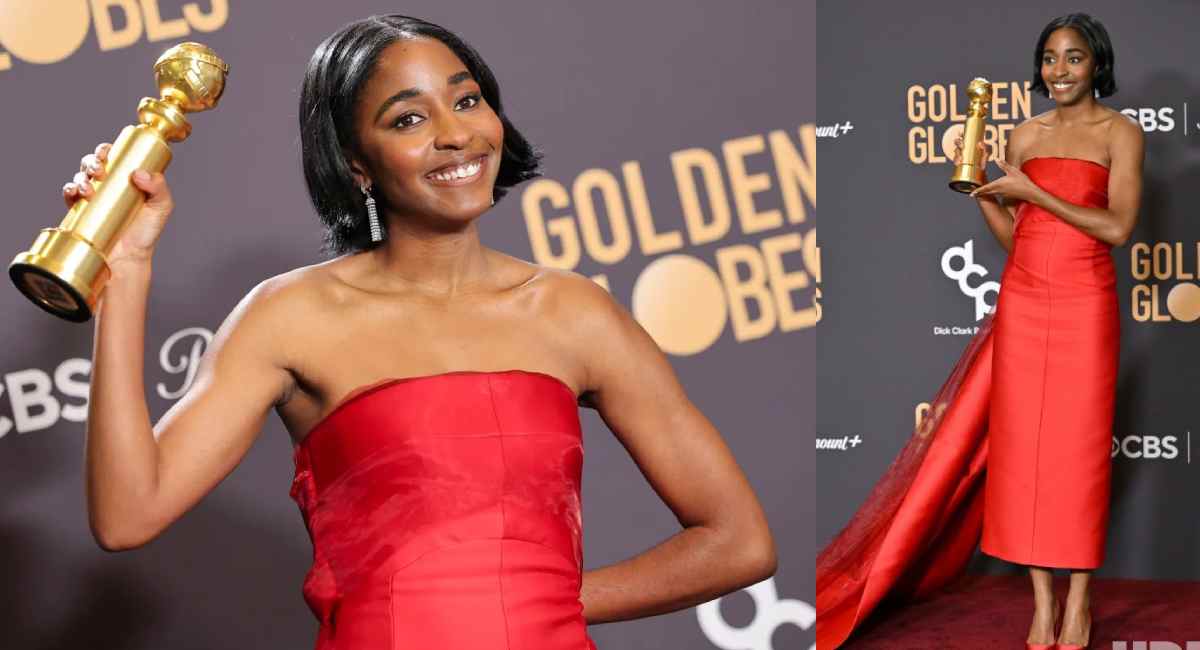 Ayo Edebiri Golden Globe Best Female Actor Tv Series
