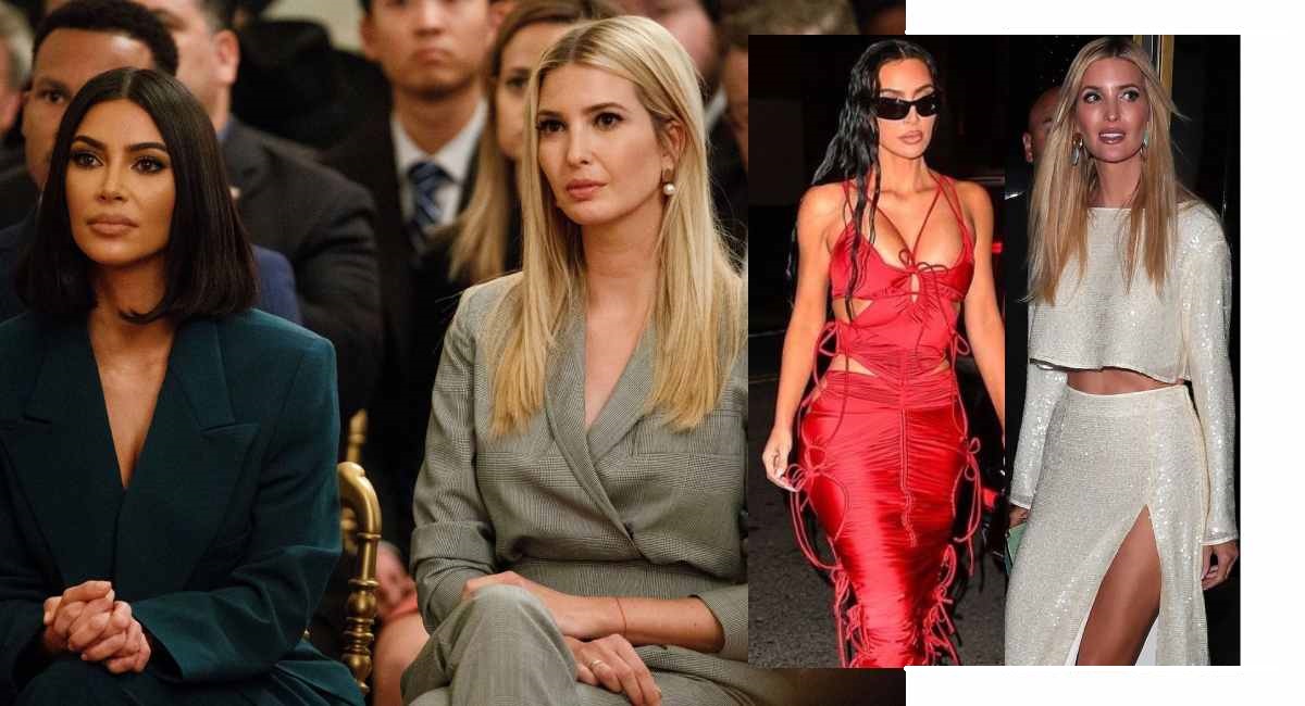 Unexpected Friendship Kim Kardashian Ivanka Trump