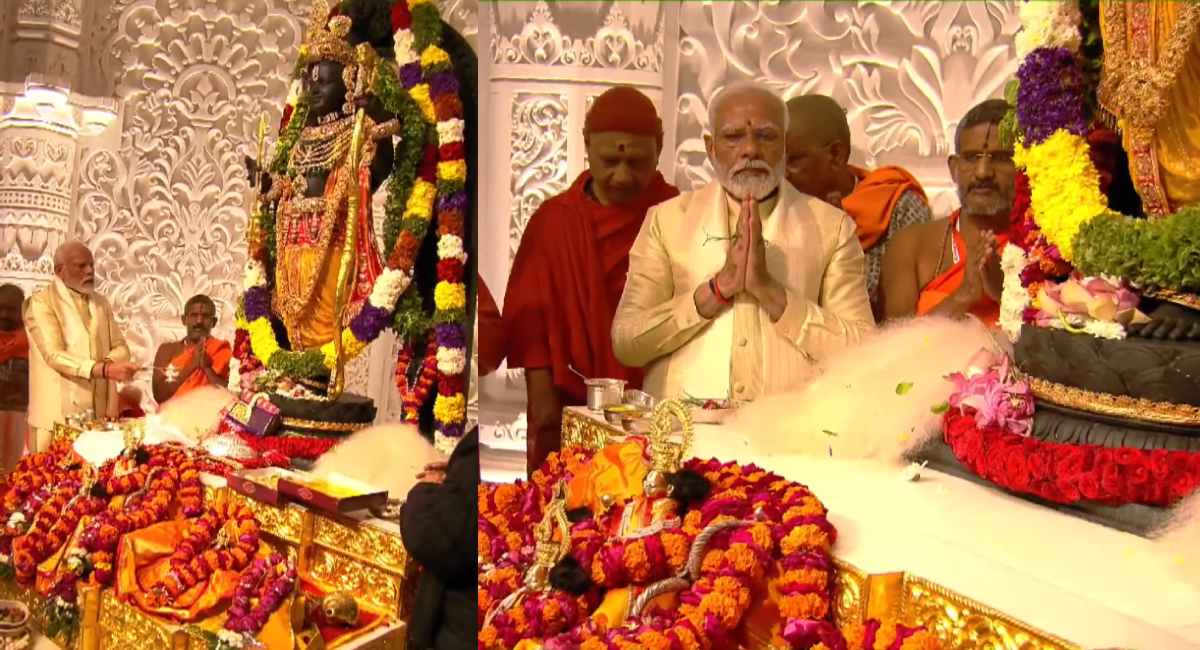 Ram Temple Pran Pratistha Ceremony in Ayodhya