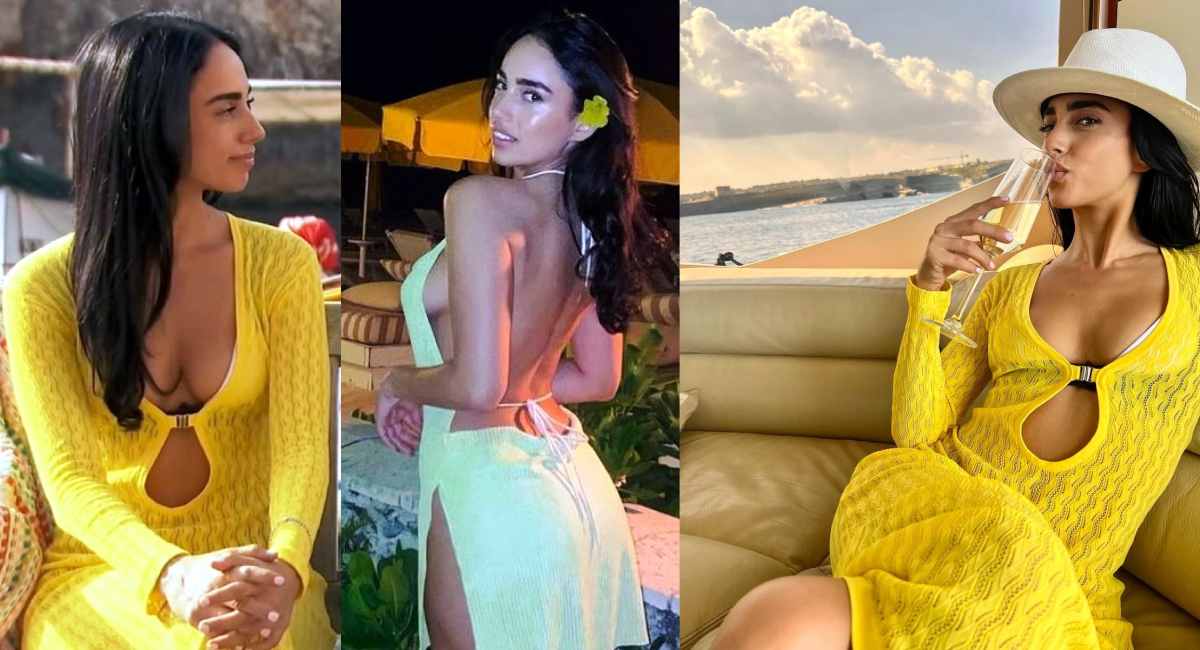 Bachelor Maria Georgas Yellow Dress Drama