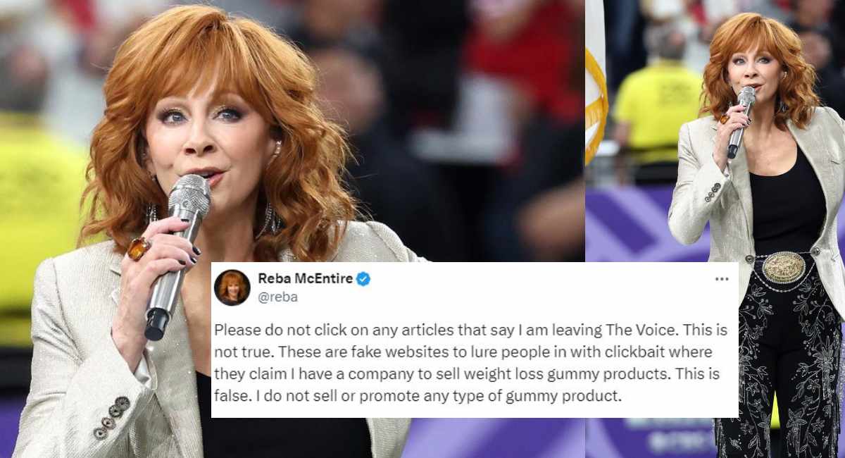 Reba McEntire The Voice Exit Gummy Scam