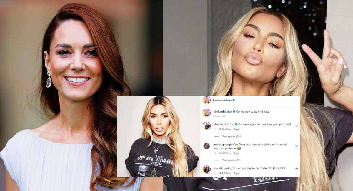 Kim Kardashian Mocks Kate Middleton