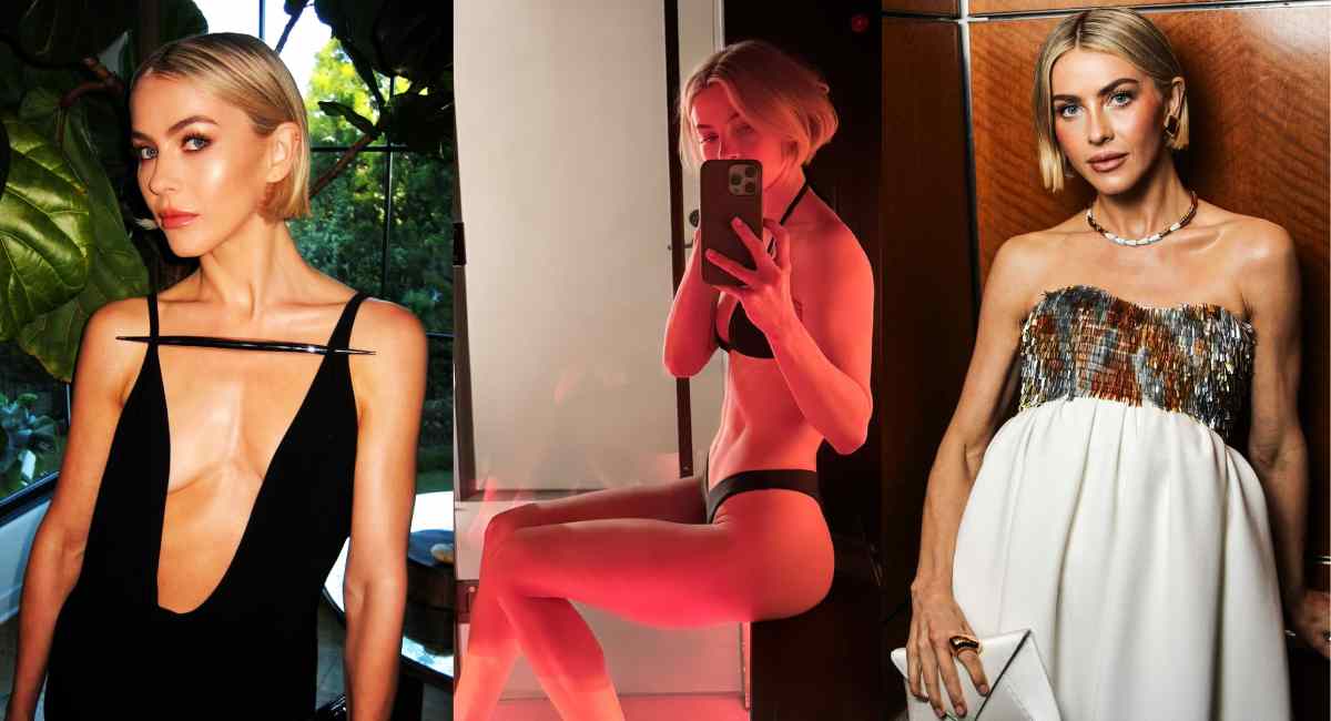 Julianne Hough Relaxation Ice Baths Sauna Bikini Shots