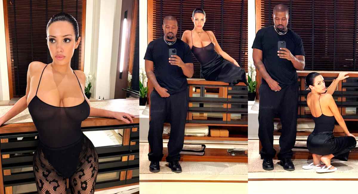 Bianca Censori and Kanye West Share Maldives Vacation Moments
