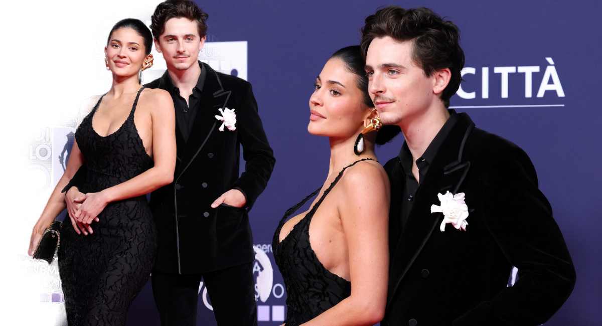 Kylie Jenner and Timothee share romantic moment