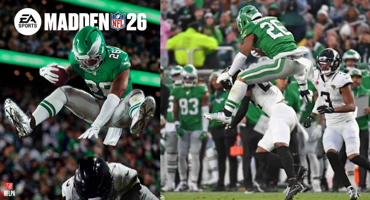 Saquon Barkley Graces Madden NFL 26 Cover After Iconic Hurdle