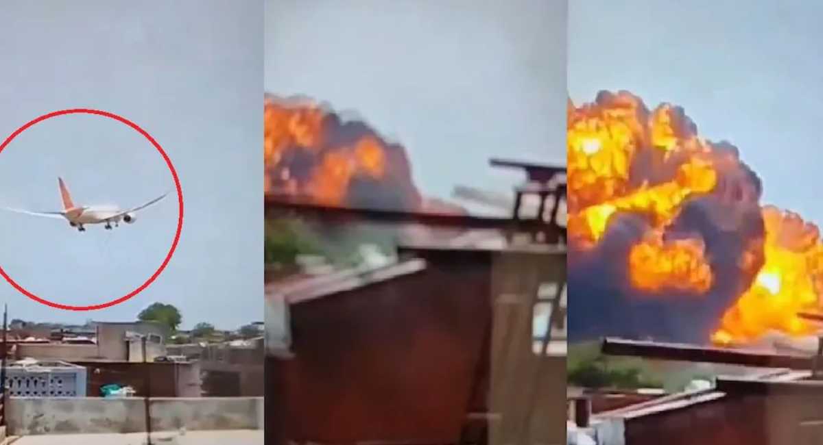 Air India Flight Crashes in Ahmedabad