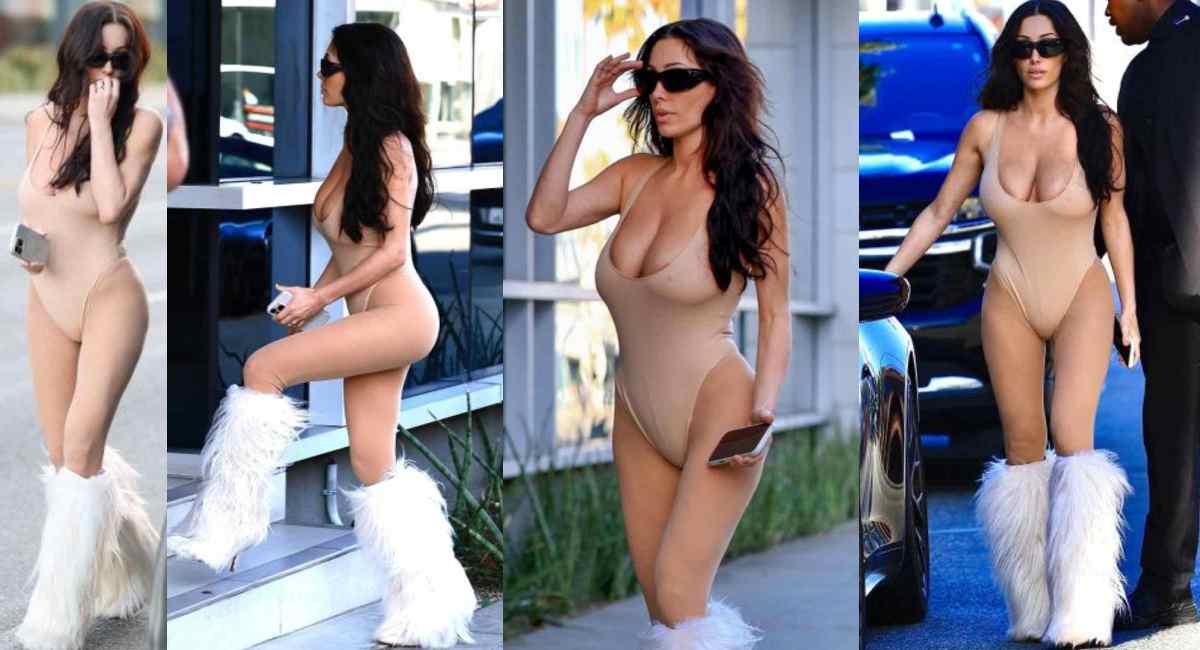 Bianca Censori wows in stylish boots on Beverly Hills outing