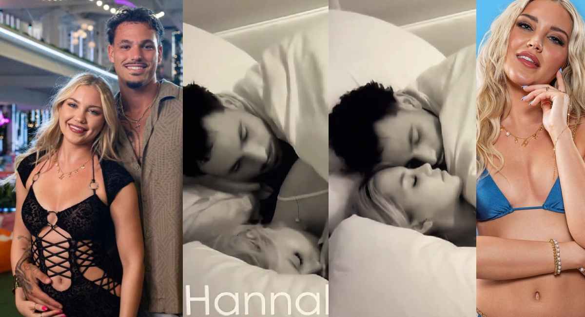 Hannah and Pepe on Love Island USA