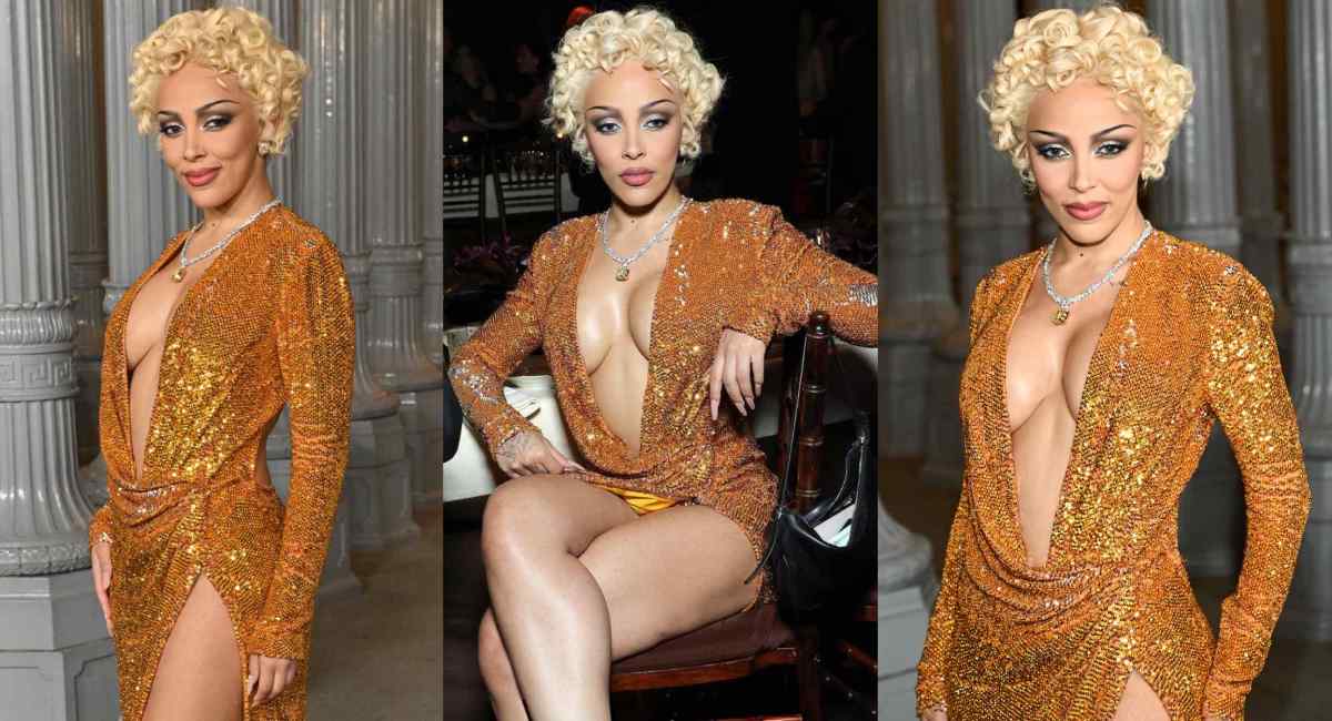 Doja Cat Channels Marilyn Monroe at 2025 LACMA Art+Film