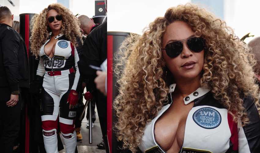 Queen Bey Turns the F1 Paddock Into Her Own Runway
